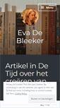 Mobile Screenshot of evadebleeker.be